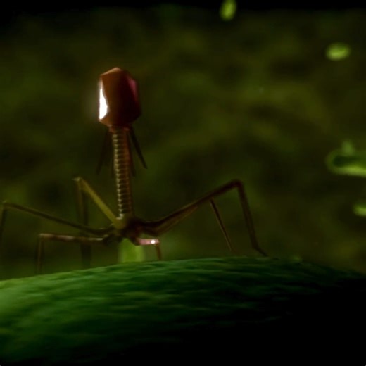 They might look like something out of a horror movie, but these naturally occurring "spider viruses", better known as #Bacteriophages, could be a powerful new weapon to tackle the growing threat of #AMR 🦠 https://ukhsa.blog.gov.uk/2024/03/12/how-bacteria-munching-viruses-could-offer-an-alternative-to-antibiotics/ | UK Health Security Agency