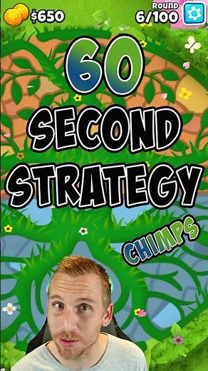 60 Second Strategy - Balance CHIMPS Bloons TD 6