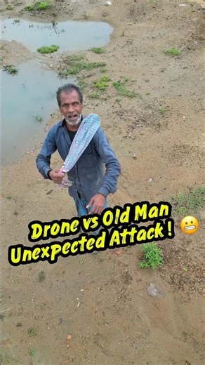 Drone Prank on an Angry Old Man! 😳 #shorts #youtubeshorts #drone #prank #funny #comedy