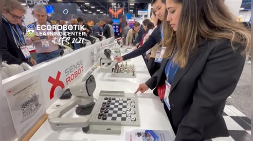 What if learning chess became a living, interactive experience guided by artificial intelligence? ♟️🤖 In this video, Gabriela plays with SenseRobot @senserobotofficial , an intelligent chess robot designed to teach, analyze, and adapt to each player’s level. By combining robotics, computer vision, and AI, SenseRobot turns every match into a meaningful learning journey. More than just a game, this interaction shows how technology can enhance logical thinking, focus, and decision-making from an e