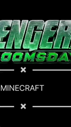 minecraft x Doomsday #avengers #minecraft #gaming #cinematic
