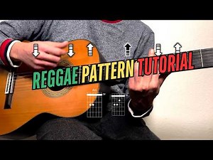 How to play an easy reggae guitar pattern