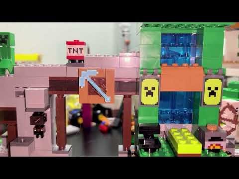 Is This the BEST LEGO Minecraft Set? 21155 The Creeper Mine Hidden Features & Action!