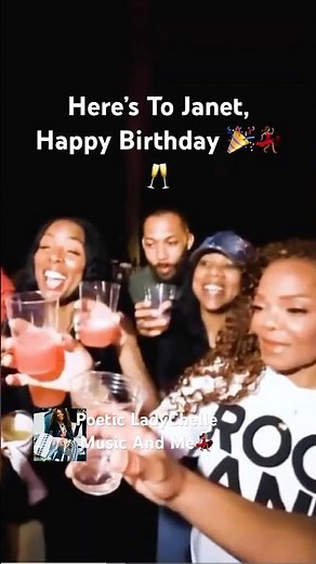 Here’s To Janet, Happy 60th Birthday 🥂💫🎉💃🏽