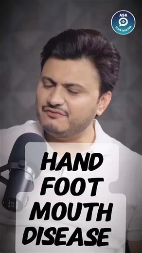 Hand Foot Mouth Disease kya hai? 🤒 Symptoms & care #HFMD #ChildHealth #ViralInfection #shorts #viral