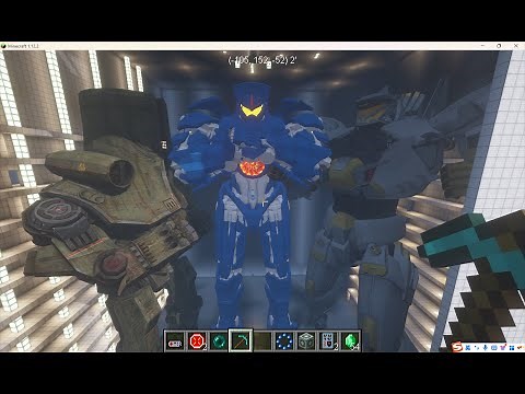 How to become a Jager Pilot in Minecraft？Minecraft Pacific Rim “Mod” Tutorial Step by Step！