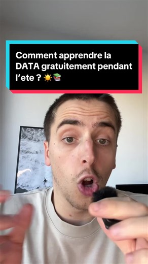 Apprendre la DATA gratuitement pendant l’été — guide pratique