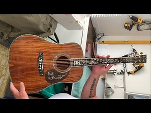 Unboxing Deluxe Martin D-45 Copy