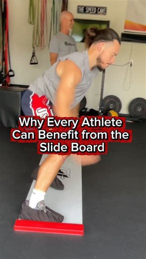 Lee Taft on Instagram: "Slide Board is a great exercise on so many levels. ✅ Low Pounding ✅ High Energy ✅ Fantastic for Hip & Quad Focus ✅ Challenging Adductors. AND…Awesome for basketball players! Every second matters on the court. Give your athletes the speed they need… BasketballSpeed.com (🔗 in bio)"