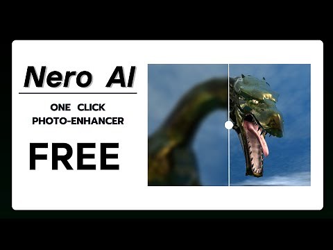 Nero AI Image Upscaler Review | One-Click Photo Enhancer | Free AI tool