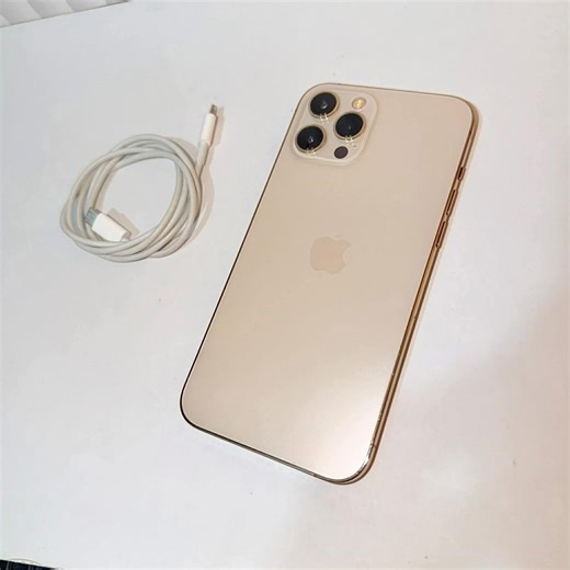 Jhana Gadget Hub | IPhone 12 Pro Max 256gb Gold No sim restrictions 🔋 100% batt health (new battery) 💯 smooth With cord With tg installed ZPA ntc approved... | Instagram
