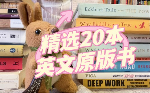 解锁英文原版书 20本英文书打下坚实基础 非虚构 虚构作品 通篇双语解读 涵盖经济 政治 心理学 小说 散文