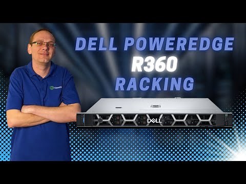 Dell PowerEdge R360 | How To Rack a Server | Server Racking | Sliding Rails | Rackmount Server