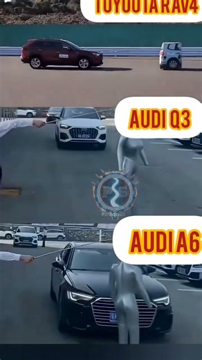 ​Tech Showdown: AEB Performance in Audi Q6, Q3, and Toyota RAV4 ⚡️🤖