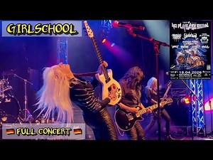 Girlschool Live FULL CONCERT Remchingen Germany April 18 2026 🇩🇪