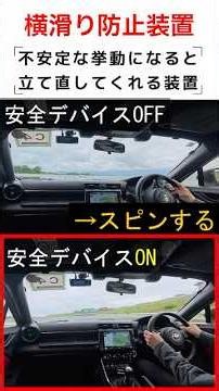 【GR86】ウェット路面で検証 / スピンを防ぐ電子制御