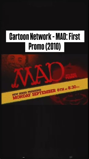 Jaylon Tyler on Instagram: "Cartoon Network - MAD: First Promo (2010) #cartoonnetwork #nostalgia #reels #fyp #explorepage"