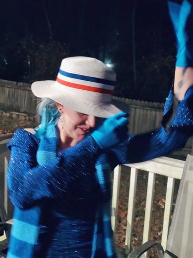 Snow Meiser is having a field day right now #snowmeisercosplay #snowstorm #ayearwithoutasantaclaus #snow #cosplay