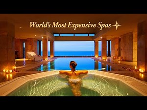 Exploring the World’s Most Expensive Spas ♀️✨ | Luxury Wellness & Relaxation