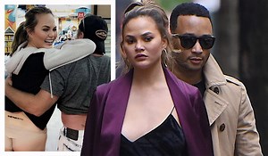 Chrissy Teigen got a tramp stamp to get back at John Legend for dancing with a fan - Extra.ie