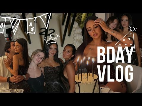 vlog de mi cumpleaños 22!