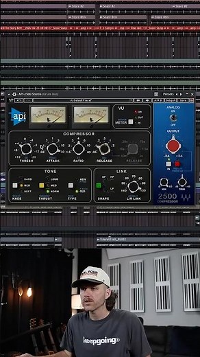 API Compressor on Drum Buss