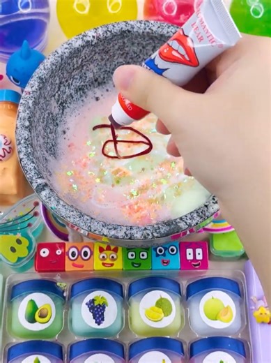 DIY Shiny Rainbow Slime: Easy ASMR Tutorial