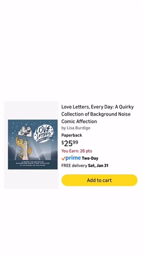 Background Noise Comic on Instagram: "Look what’s up on Amazon! ❤️Just in time for #ValentinesDay ❤️ The world is pretty dark these days, but we still need to laugh. Please grab a copy (or write a review if you already have one)—but not during the STRIKE! #GeneralStrike #January30 #NationwideShutdown #striketosaveamerica"