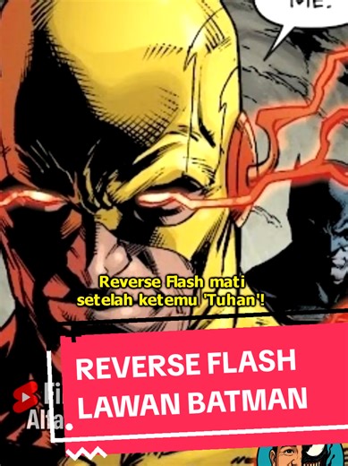 BATMAN HADAPI REVERSE FLASH! SEIMBANG GAK NIH?? #batman #reverseflash #theflash #dccomics