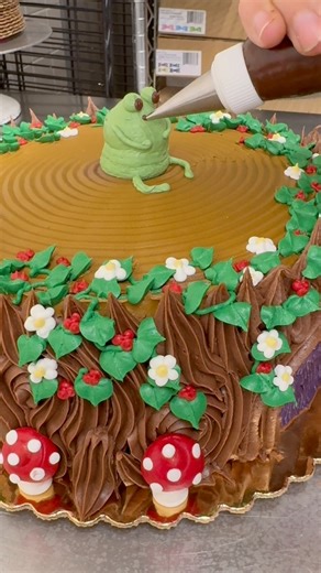 345K views · 7.1K reactions | This redemption cake is… kind of a fail? 樂 #cakedecorating #fall | Messy Baker | Facebook