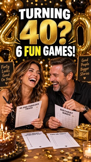 40th Birthday Party Games That Get Everyone Laughing! #shorts #40thbirthday #printablegames