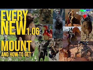 Tame Every New Mount in 1.06 in Crimson Desert