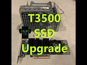 Precision T3500 Optional Drive Cage Install + 4 x 480GB SSD in Raid 10 w/H710 Controller