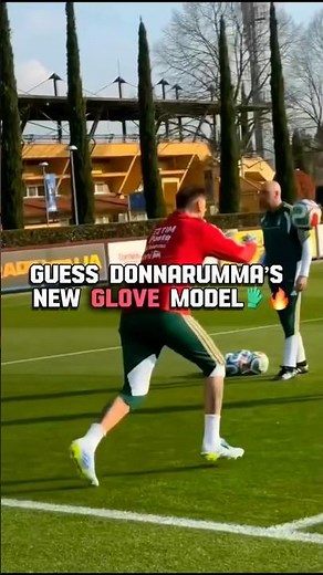 You Won’t Guess Donnarumma’s New Adidas Gloves 👀🧤#shorts #gloves #gkgloves #goalkeeper #adidas