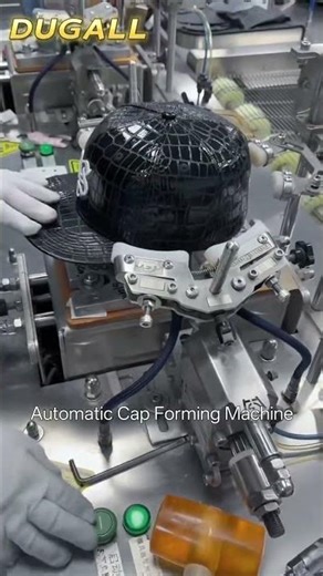 Flat Brim Cap Heat Setting Process | Precision Forming for Structured Silhouette