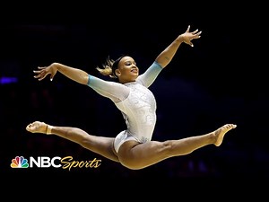 Rebeca Andrade MAKES HISTORY with huge performance, all-around World Title | NBC Sports