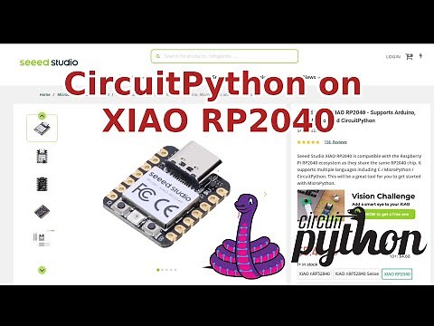 Getting Started with CircuitPython on XIAO RP2040