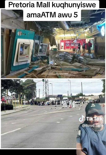 Recent ATM Bombing Incident at Jubilee Mall in Pretoria