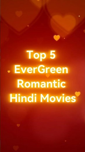 Top 5 Evergreen Bollywood Romantic Movies That Define True Love ❤️ | Best Bollywood Romantic Movies