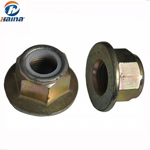[Hot Item] Hex Flange Nylon Insert Lock Nut