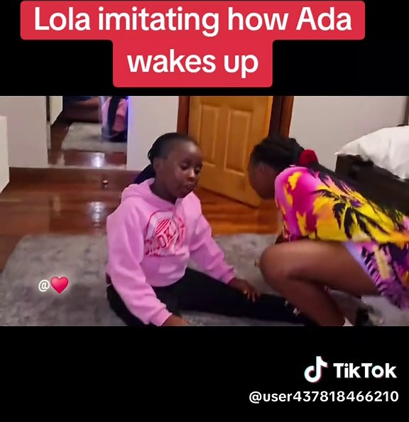 Lola imitating how ada wakes up. #kenyantiktok🇰🇪 #fyp #viraltiktok #mumsoftiktok #dadsoftiktok
