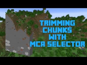 How to Trim Unwanted Chunks from your Minecraft World (1.21.4)
