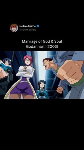 Retro Anime | Marriage of God & Soul Godannar!! (2003) - Anime: Marriage of God & Soul Godannar!! Aired: October 1, 2003 – December 24, 2003 Genre:... | Instagram
