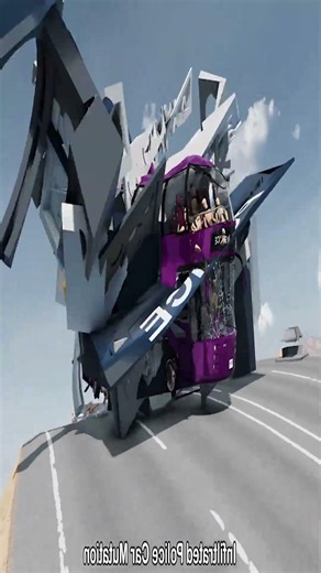 Long Bus Train VS Helicopters Above Lava, Police Lego Car Mutating in Bus - sound variations