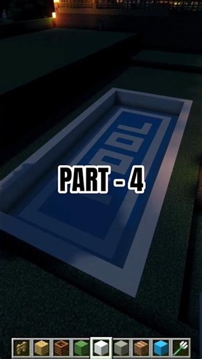 Build Realistic Pool #minecraft