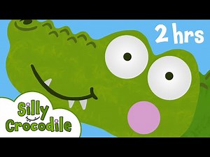 Silly Crocodile | 2 Hours of Crocodile Cartoons For Kids | Featuring Hiding Crocodile 2025