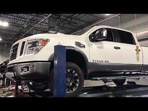 NISSAN TITAN XD TURBO DIESEL CREAK NOISE ON TURNS - EASY FIX!