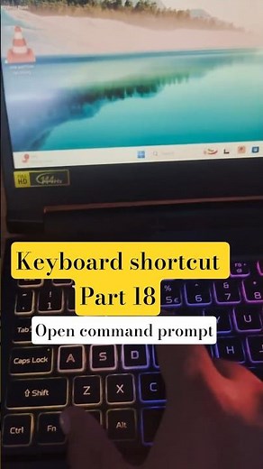 How to Open Command Prompt in Windows 11 |#windows11 #commandprompt #acernitro5 #shortcutkey