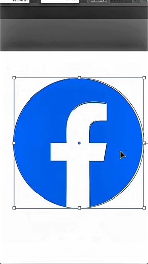 How to Design Facebook Logo in Adobe Illustrator | Pen Tool Tutorial