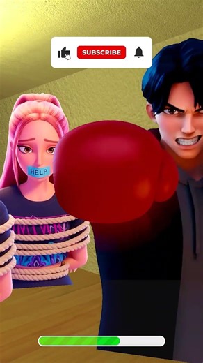 Fat Jinu gets a shot in the butt from Zoey